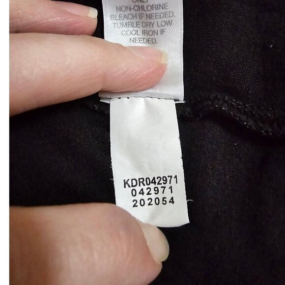 J. Jill Wearever Collection Sleeveless Stripe Colorblock Dress Sz L - Picture 10 of 10